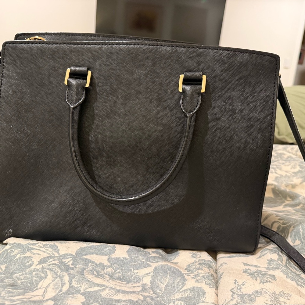Michael Kors Black Satchel Bag - Picture 2 of 2